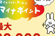 未だにマイナポイント2万円分を貰ってないやつwww