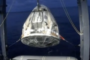 【動画】民間人4人を乗せた宇宙船「クルードラゴン」が無事帰還。大西洋に着水時の様子。