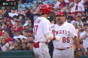大谷翔平、第一打席で今季初安打！！！！！！！！！！