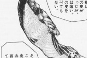 【悲報】人気グルメ漫画「鮭は皮が一番うまい」