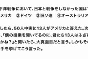 【悲報】女子大生さん、日本とアメリカとの間で戦争があった事を知らない