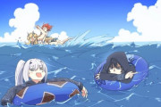 【FGO】海を楽しむメリュジーヌ達！！　浮き輪で浮いてるメリュジーヌ可愛いなw