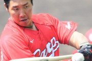 カープ石原貴規、対外試合の打率.571！開幕1軍目指し攻守で猛アピール