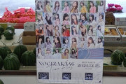 シュールすぎる光景・・・大量のスイカの中に乃木坂46のポスターwwwwww