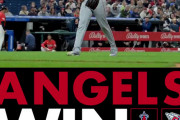 エンゼルス覚醒、ア・リーグ中地区首位のガーディアンズに6-0完封勝利
