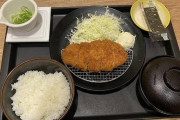 【490円】人生初「松のや」に来てみた！！！ → ご飯何杯行ける？