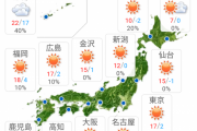 【画像】日本、冬が終了ｗｗｗｗｗｗｗｗｗ