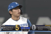 【vs.オリックス】日ハム、7回に野村のタイムリーツーベースで5点目を奪い山本をKO！