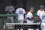 【悲報】西武ハム2軍戦、またもや荒れ模様