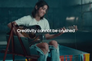 サムスン、大炎上したAppleのプレス破壊CMにカウンター！「私たちは決して創造性を潰したりしない」