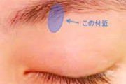 お前ら眉毛のここ押さえてみろｗｗｗｗｗ