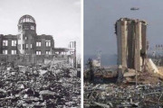 広島の原爆ドームとレバノン大爆発で唯一残った建物、奇妙な共通点があった