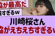 川崎桜さん脇がえちえちすぎるw【乃木坂46・乃木坂配信中・乃木坂工事中】