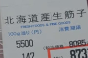 【悲報】今年のイクラ、グラム5000円ｗｗｗｗｗ
