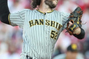 阪神・ウィルカーソンが3度の“秋山斬り”6回途中無失点で5月27日以来の5勝目権利