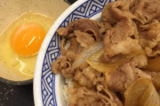 牛丼屋「牛丼一杯380円です」←わかる「なまたまご一個そのまま出して70円頂戴します！！！」←!?