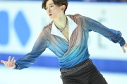 世界ジュニア　男子フリー  SP2位の中田璃士選手が合計248.99点で逆転優勝　演技後はリンクに倒れ込みました