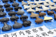 【特殊性癖】25年間サドルを盗み続けた男逮捕→5800個のサドルが押収される