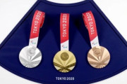韓国人「東京パラリンピックでも戦犯旭日旗が登場！メダルのデザインはそのまま戦犯旗」　韓国の反応