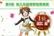 【祝】近江遥ちゃん、転入生総選挙で1位獲得！！！！！【ラブライブ！スクフェス】