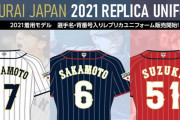 侍ジャパン選手レプリカユニフォーム販売！森下ユニは全種即刻完売に