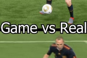 【動画】イニエスタの神業、ゲームで完璧に再現される