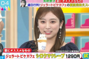 矢吹奈子、TBS『ラヴィット！』で「シロクマクレープ」を食べる