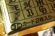 プロ野球チップスあけるでー