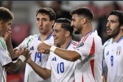 イタリア、OGで2失点もトナーリの決勝弾でイスラエルに辛勝　キーンが“ドッピエッタ”＆レテギが3アシスト！