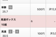 【競馬】ラインギャラント単勝267.7倍ｗｗｗｗｗｗｗｗｗｗｗｗｗｗｗｗｗｗｗｗ