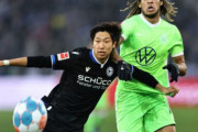 奥川雅也が先制点も…ビーレフェルト、2分間に2失点でヴォルフスブルクとドロー