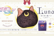 「美少女戦士セーラームーン」ねこ型チーズケーキ&ルナをイメージした食パン登場！