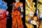 超サイヤ人3悟空 vs ブルー悟空 ←これ