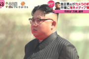 【画像】金正恩さん、メガネがこめかみにめり込むwwww