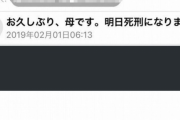 【悲報】ワイのマッマ、死刑判決・・・
