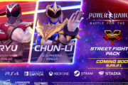 戦隊ヒーロー格ゲー「Power Rangers: Battle for the Grid」がストリートファイターコラボ、リュウ＆春麗が5月25日配信。リュウ史上最強のリュウが参戦！！