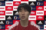 【日本代表】「リスクを避け過ぎ」攻守に存在感の鎌田大地、前半の課題は「何のために前からプレスに行っているかわからない」