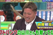 ザキヤマ「ソフトバンクの山川さん！」山川「ｗｗｗ」ザキヤマ「気が早い気が早いｗ」