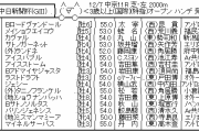 12/7(土) 第55回 中日新聞杯(GIII)