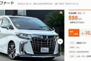 世間「アルファードは高級車」→僕「月3万で乗れるが？」