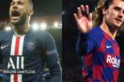 【移籍報道】バルセロナ、PSGからネイマール獲得へ。グリーズマン+金銭の提示を準備？