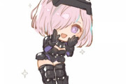 【FGO】ミニなマシュイラスト！！　ミニな鎧マシュいいですね！！