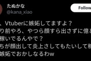 【悲報】弱男の姫・たぬかな、Vtuberに嫉妬していた