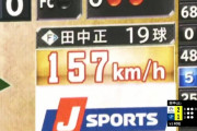 ジャスティス157キロｗｗｗｗｗｗｗ