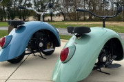 フォルクスワーゲンのフェンダーを利用したミニバイクがかわいい！