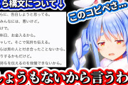 【朗報】兎田ぺこらさん、例のぺこーらコピペに触れてしまうｗｗｗｗｗｗｗｗｗｗｗ