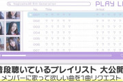 小川彩ちゃんのプレイリストがコチラ！！！【乃木坂46】