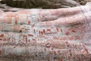 【画像あり】絶滅した巨大動物などが描かれた1万2000年前の壮大な壁画がアマゾンの熱帯雨林で発見される