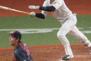 【強化試合】阪神・小幡竜平が代打で走者一掃の適時二塁打！開幕スタメン争うディベイニーに負けじと