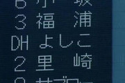 3(一)福浦 4(指)よしこ 5(捕)里崎